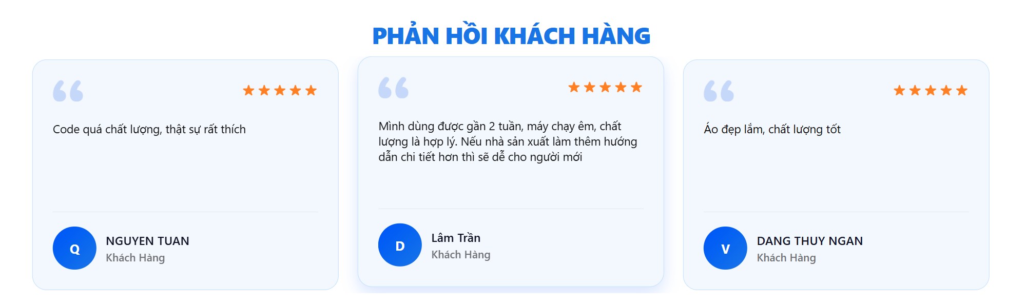 Phản hồi của khách hàng tại 78win